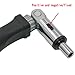ULTECHNOVO Multi Screwdriver 1/4 Screwdriver Handle Multi-functional Tool Ratching 180° Ratatable Hex Bit Extension Wrench Handle Screw Driver with Comfortable Grip Screwdriver