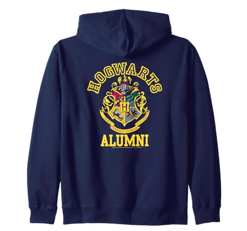 Harry Potter Hogwarts Alumni Crest Zip Hoodie
