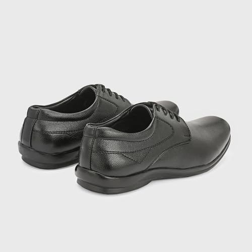 Image of Centrino Formal Shoes for Men | Lightweight Comfortable Office Shoes for Man Stylish | Cushioned Insole Lace-Up Shoes for Men | Durable TPR Sole | Trendy Classic Design Footwear for Men (8117)