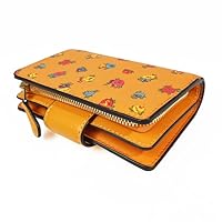 [COACH] ヴィンテージローズ ミディアム 折財布 C9934(オレンジ) Amazon | [コーチ] COACH 財布 二つ折り財布 ミディアム財布 C9934