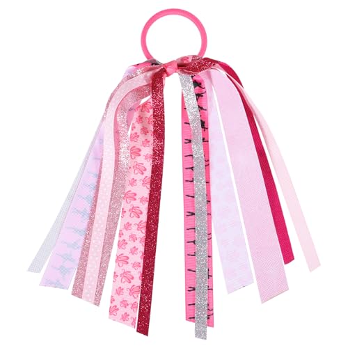 Ballet Ballerina Girls Ponytail Holder Hair Streamer for Dancers,8.7 Inch