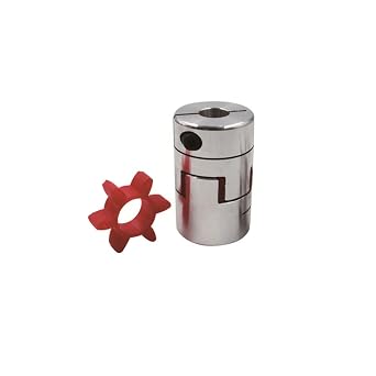 Motor Coupler XB25-30 Outer Diameter D25 Length L30 Inner Hole 4-12mm Flexible Coupling Connector for Ball Screw Lead Screw MEIHAOCNC 6 x 6