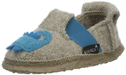 Pantoufles basses Nanga Funny Croco pour enfant au confort souple