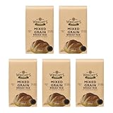 Wrights Mixed Grain Bread Mix 5X500g - Mixed Grain is a complete bread mix with nine different grains and seeds that gives it its distinctive taste - For Machine or Hand Baking