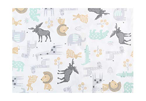Ibrafashion Toddler Pillowcases 2 Packs 14X19 For 13X18, 12X16 Pillow 100% Cotton Wild Animals Printings Set Of 2 #TOP3