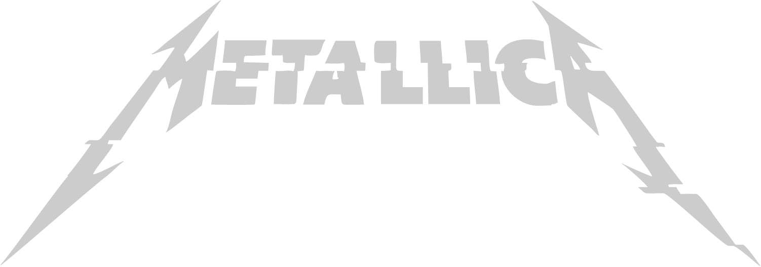 All About Familes METALLICA ~ Band ~ Reflective Die Cut 3M Vinyl Window Sticker/tool box/phone/CAR/TRUCK/DECAL STICKER WITH ALCOHOL PAD ~ 10" x 3.5"