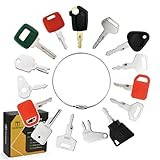 15PCS Heavy Equipment Keys Master Set...