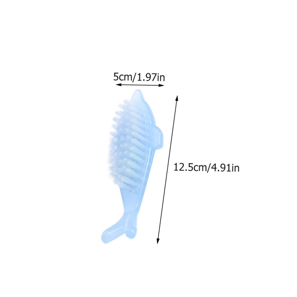 MERRYHAPY Nail Brush for Boys and Girls Animal Design Hand Nail Scrub Brush 4 Pieces Random Color