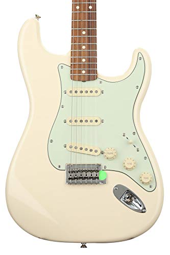 Fender Vintera 60s Modified Stratocaster Electric Guitar, Olympic White, Pau Ferro Fingerboard