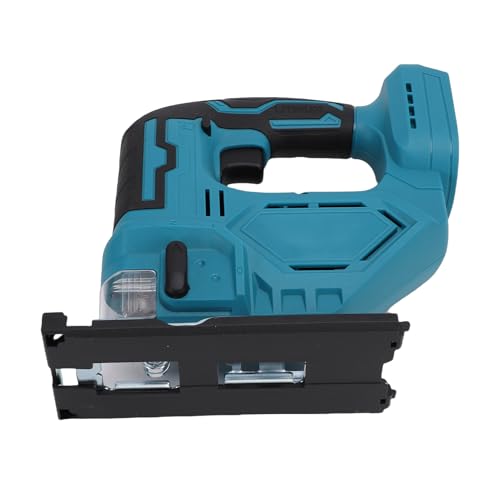 Horett Sierra de Calar Inalámbrica, Velocidad Variable, 4 Configuraciones Orbitales, Rompecabezas Eléctrico, Corte de Madera, Luz Led, Cortes en ángulo, (Dispositivo desnudo Sin batería Sin cargador)