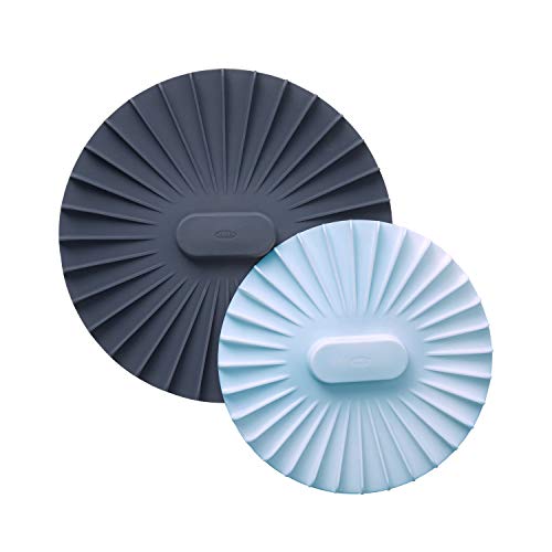 Juego de fundas universales de silicona duradera Chef'n azul/gris 2
