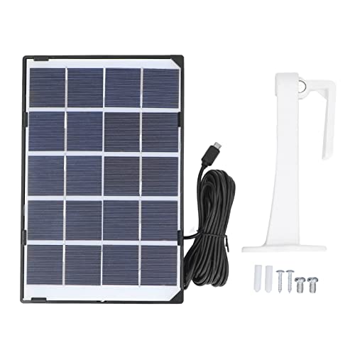 Kit de painel solar ao ar livre Painel de carregamento solar 5W Guardian Garden Light Camera Securit