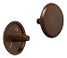 Produktbild Gedotec Möbel-Abdeckkappen braun RAL 8007 Schrauben-Abdeckungen Kunststoff Schrauben-Kappe rund | H1123 | Verschluss-Stopfen für Kopflochbohrung PZ2 | Ø 12 x 2,5 mm | 50 Stück - Abdeckstopfen rund