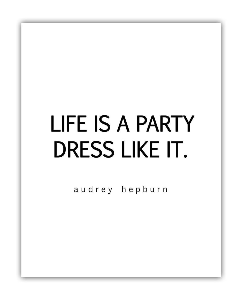 Amazon.com: Life is a Party, Dress Like It