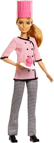 Barbie Careers Cupcake Chef Mu eca con Cupcake Rosa 1 Barbie Careers Cupcake Chef Mu eca con Cupcake Rosa
