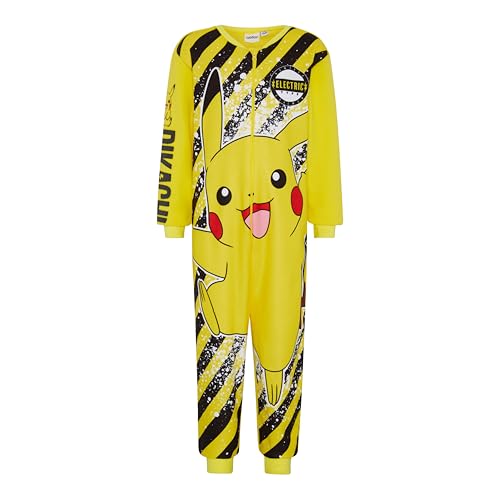 Pokémon Jungen-Onesie, Schlafanzug, Alles-in-einem Pyjama, Alter 3–12...