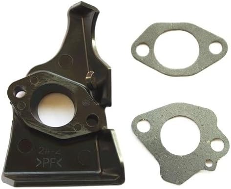 Carburetor Insulator for R SU EX17 EX21 SP170 EX170 Carb Rubber Spacer Adapter Flange Intake Gasket Set(Insulator and 2 gsk)