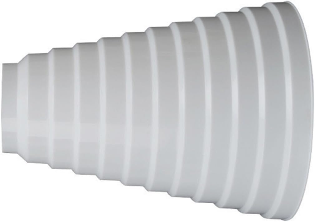 Duct Inline Reducer Vent Adapter with Variable Diameter for Kitchen