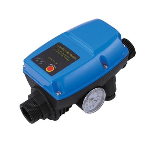 Preisvergleich Produktbild PUMPENSTEUERUNG DRUCKSCHALTER Druckwächter Automatic-Controller 5-2 Durchflusswächter unverkabelt für Hauswasserwerk Pumpe Brunnenpumpe Kreiselpumpe