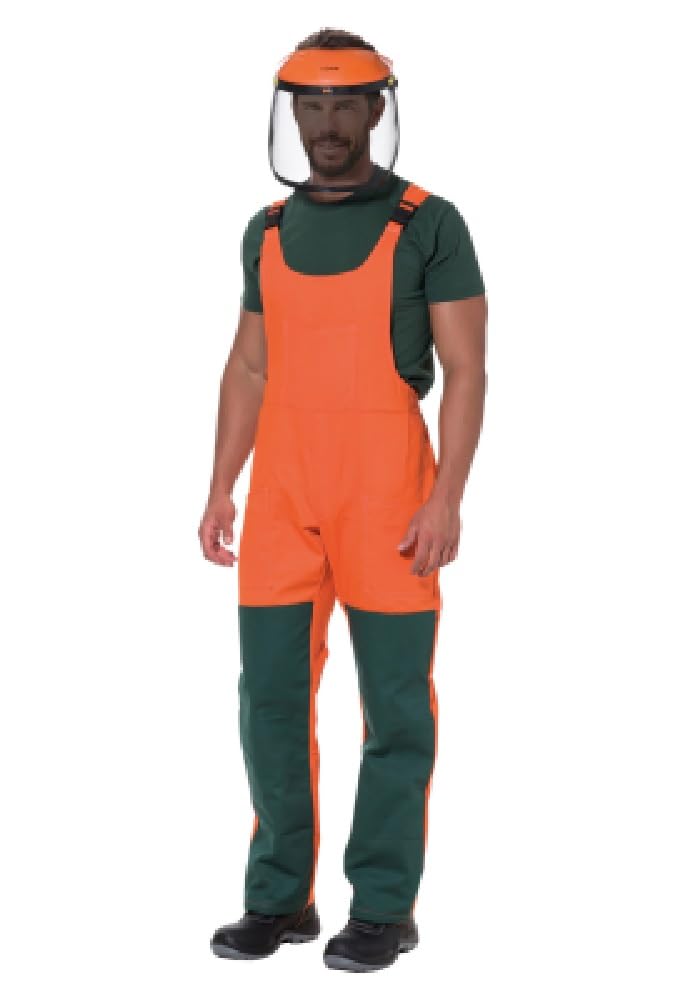 Salopette de travail débroussailleuse logique professionnelle 8035DEC (orange, m)