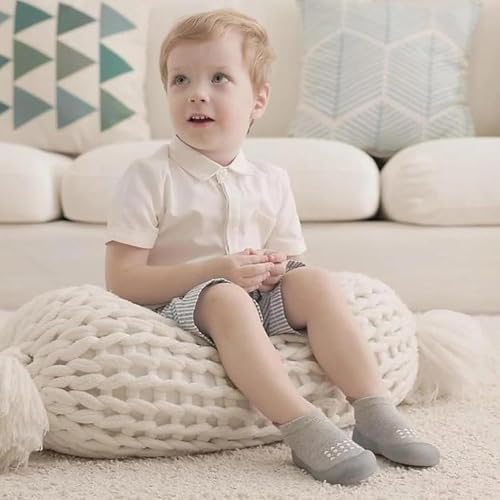 Image of Baby Sock Shoes Baby Walking Shoes Infant Non-Slip Breathable Slippers with Soft Rubber Sole Baby Boys Girls Sneakers