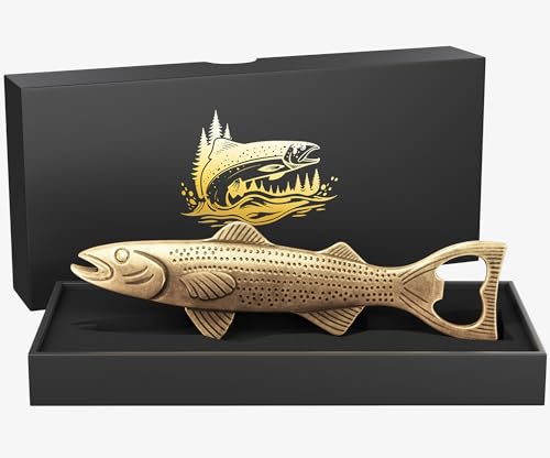 Fishing Gifts for Men, Fishing Bottle Opener, Beer Gifts for Fisherman Dad by EUUPS - Used condition - US$11.77