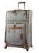 Steve Madden Luggage Large 28" Expandable Softside Suitcase With Spinner Wheels (28in, Harlo Gray)