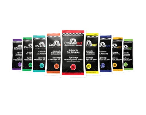 Image of Counteract 3oz Tire /Wheel Balancing Beads Bulk Case - SUV, Light Truck Tires, (48) 3oz Bead Bags, (48) Valve Caps and Cores, (114oz)