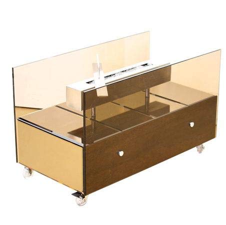 Lareira Ecológica Full Bronze