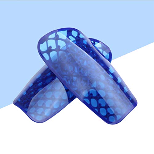 1 par de protetores de caneleiras de futebol da Besportble, protetores de pernas para treinamento, e