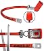 Produktbild EBROM Batteriekabel, KFZ Kabel - Pluspol (+) Polklemme mit Schnellverschluss in 50 mm² rot, fertig konfektioniert 30 cm bis 5 Meter, Ringösen/Kabelschuhe M6/M8/M10/M12/ohne - 50mm2 - Schnellverbinder