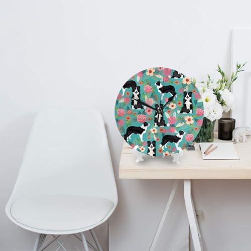 Horloge murale silencieuse sans tic-tac pour travailler sans bruit au bureau