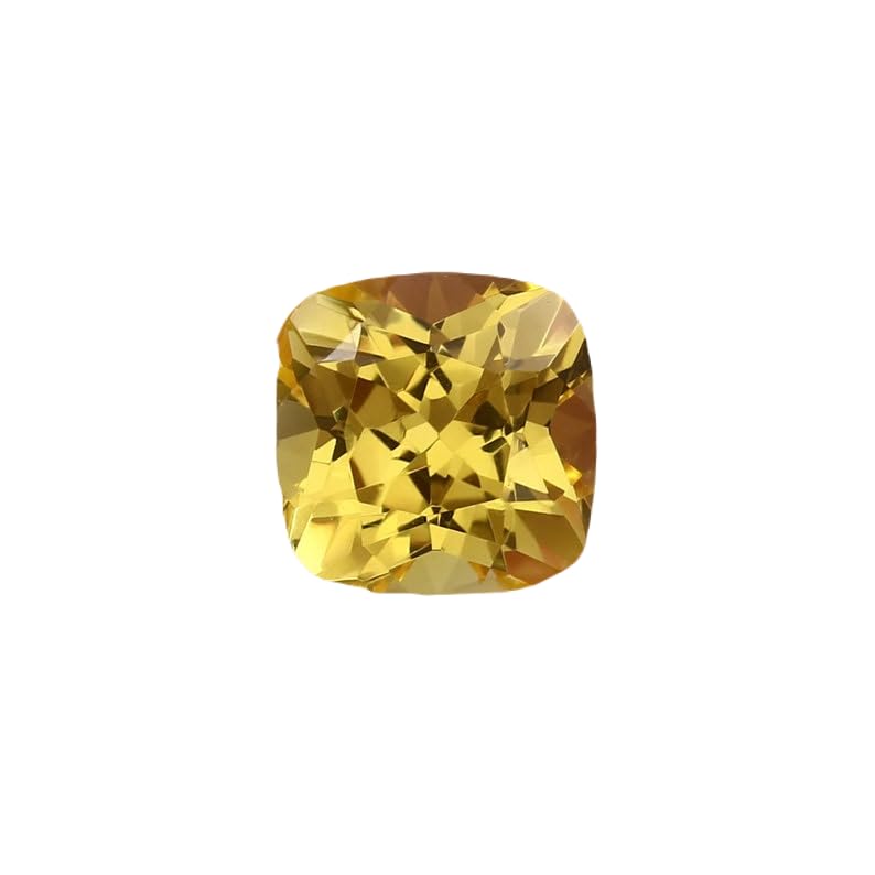 Saphir jaune de Ceylan 11mm, la solution pour remplacer une gemme perdue