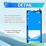 BESJMYT 3PCS Waterproof Screen Sealing Adhesive Tape for Samsung Galaxy S22 Ultra Waterproof Seal Sticker Tape Seal Sticker Glue Replacement Part for Samsung s22 Ultra SM-S908U SM-S908U1 - Image 3