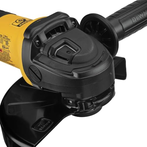 Molinillo angular DEWALT de 13 amperios con empuñadura cola de rata para cortes precisos 4