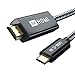 Produktbild USB C HDMI 2.1 Kabel 2M, AGFINEST 8K USB C auf HDMI Kabel, High Speed 48Gbps [Thunderbolt 3/4, USB 4 Kompatibel] für MacBook Pro, MacBook Air, iPad Pro, UHD TV, Projektor und mehr