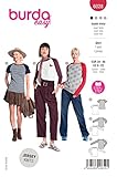 schnittmuster katalog bestellen  Burda Style Katalog-Schnittmuster Shirts mit abgesetzten Ärmeln  Damen, Gr. 34-48  Nählevel: Sehr leicht #6028