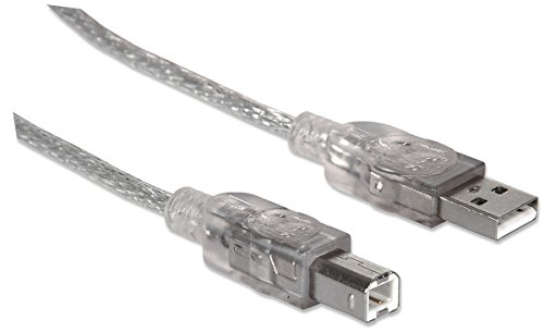 Manhattan USB2.0 Cable AM-BM Trans 15-Feet/4.5m (340465)