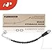A-Premium Front Driver Brake Hydraulic Hose Compatible with Dodge, Chrysler, Ram and Volkswagen Models - Grand Caravan 2008-2012 2018-2020, Town & Country 2008-2012, C/V 2012 2015, Routan 2009-2014