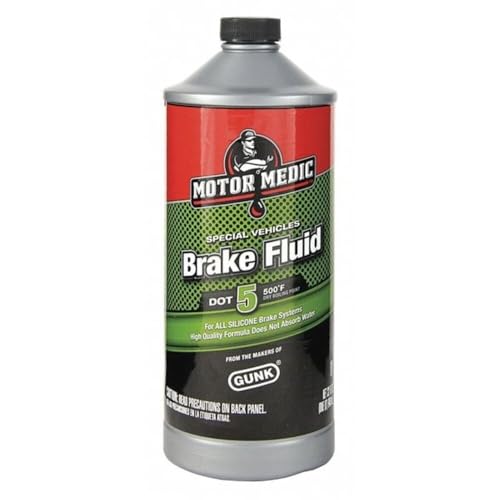 Motor Medic M4032/6 DOT 5 Silicone Brake Fluid - 32 oz.