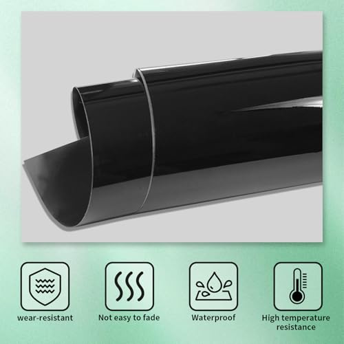 Image of Compatible with 11.8 inch x 4 inch Bowtie Emblem Wrap Kit for Chevy Logo Overlay Vinyl Wrap with Spatula and Cutter 3 Pcs Glossy Black