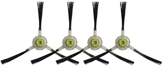 LEFANT Set di spazzole laterali con 4 accessori robot aspirapolvere M210/M210P/M210B/M213/M213S/F1Pro/F1/M1/P1/LS1/N1