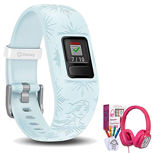 Garmin Vivofit jr. 2 Disney Frozen 2 Elsa Activity Tracker w/Doodle Headphones