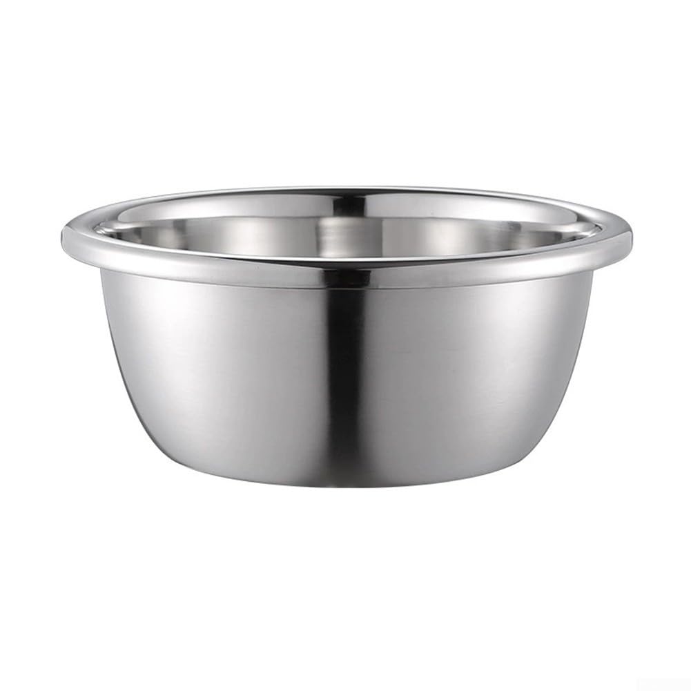 Para lavabo de cocina hecho de acero inoxidable 304 para mezclar sopas y lavar verduras con borde invertido (32 cm)