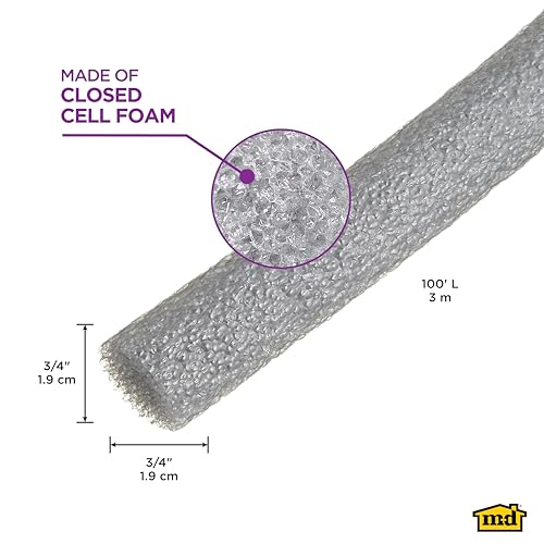 M-D Building Products 38385 100 ft. Gray Foam Backer Rod for Ex-Large 3/4 in. Gaps and Joints - Thumbnail 2