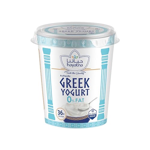 Hayatna Greek Yogurt Plain 0% Fat 360g