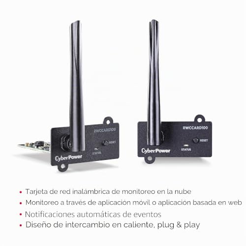 Tarjeta de red CYBERPOWER RWCCARD100 con conexion WLAN interna de alta velocidad 4