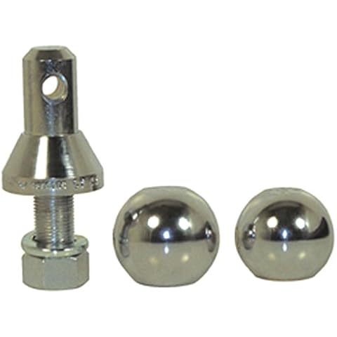 Convert-A-Ball 228.1066 901B Nickel-Plated Shank with 2 Balls - 1" Cover