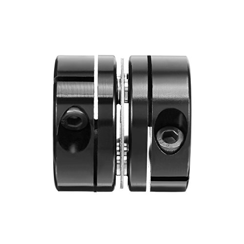 Uxcell A17110100UX0176 6Mm To 6.35Mm Bore One Diaphragm Motor Wheel Flexible Coupling Joint thumb #3
