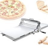 Laminadora De Masa Plegable Laminadora Manual para Pastelería Y Repostería Máquina Hojaldre Comercial De Manivela,Ahorrar Espacio,Fácil De Limpiar,No Requiere Energía RS101